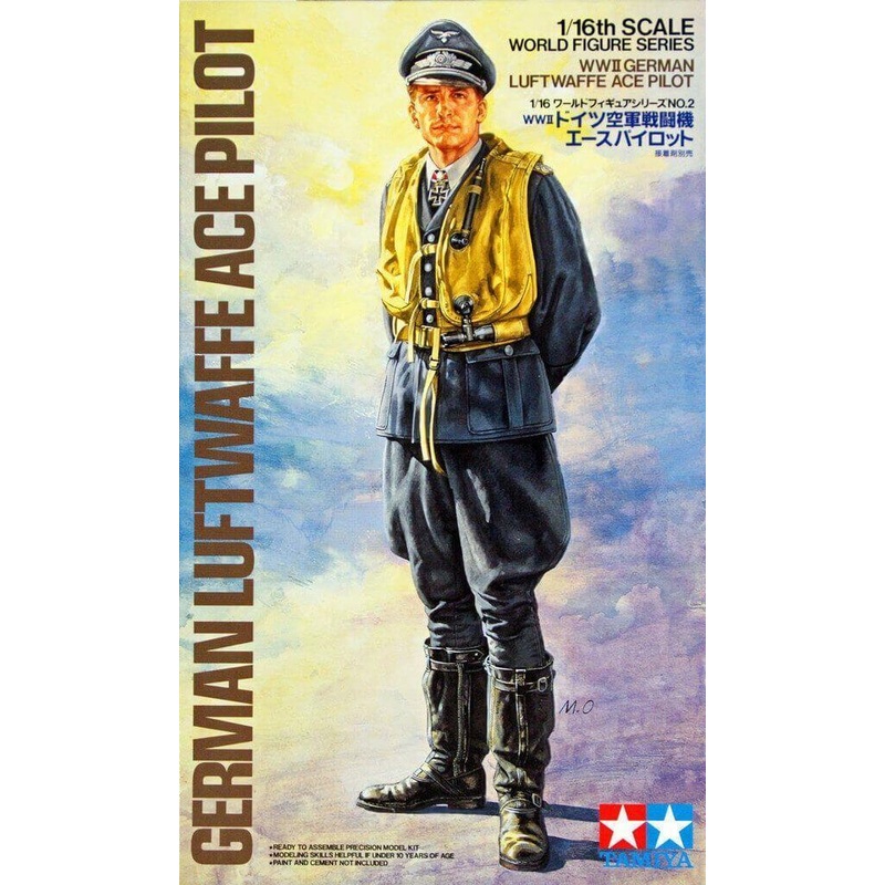Tamiya 1/16 scale WWII German Luftwaffe Ace Pilot