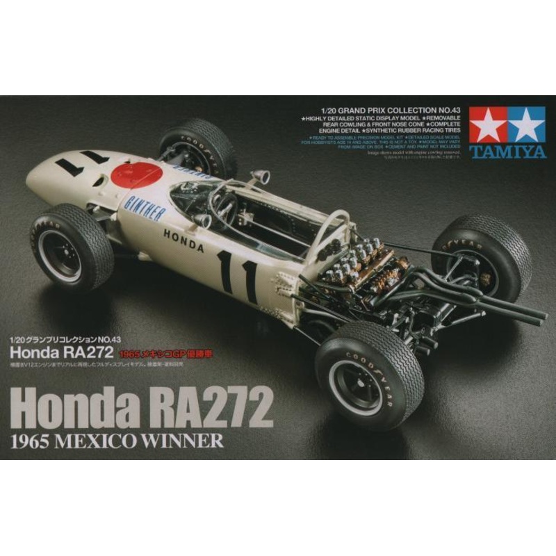 TAMIYA 1/20 CARS HONDA F1 RA272 racing car model kit