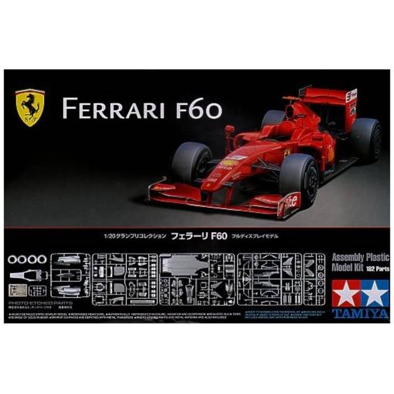 Tamiya 1/20Ferrari F60with Photo Etched (Japan import)