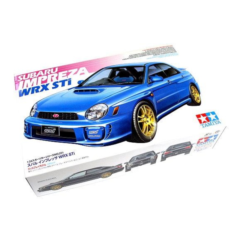 TAMIYA 1/24 CARS SUBARU IMPREZA STI car model kit