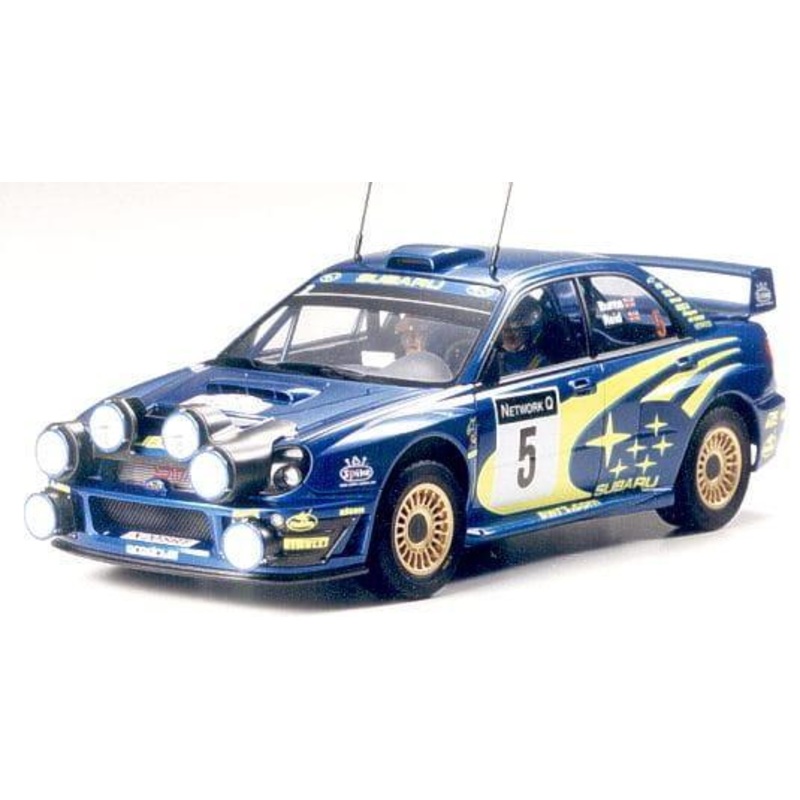 TAMIYA 1/24 CARS SUBARU IMPREZA WRC 2001 GB RALLY car model kit