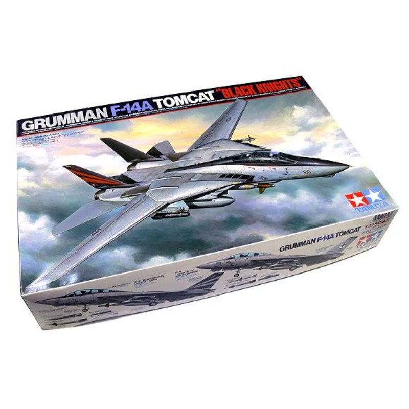 TAMIYA 1/32 AIRCRAFT F-14A TOMCAT BLACK KNIGHTS model plane kit