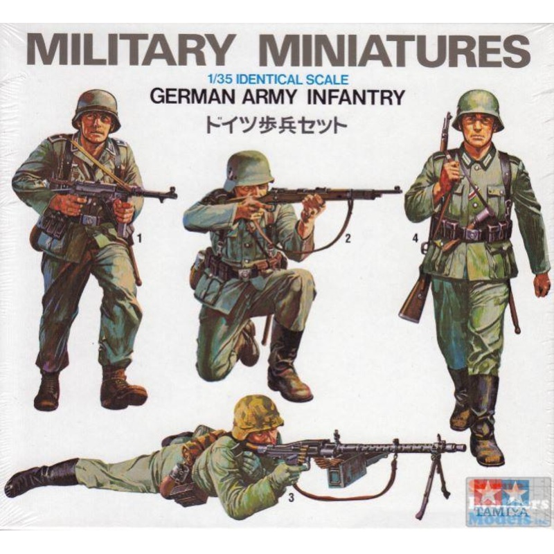 Tamiya 1/35 German Army Infantry # 35002