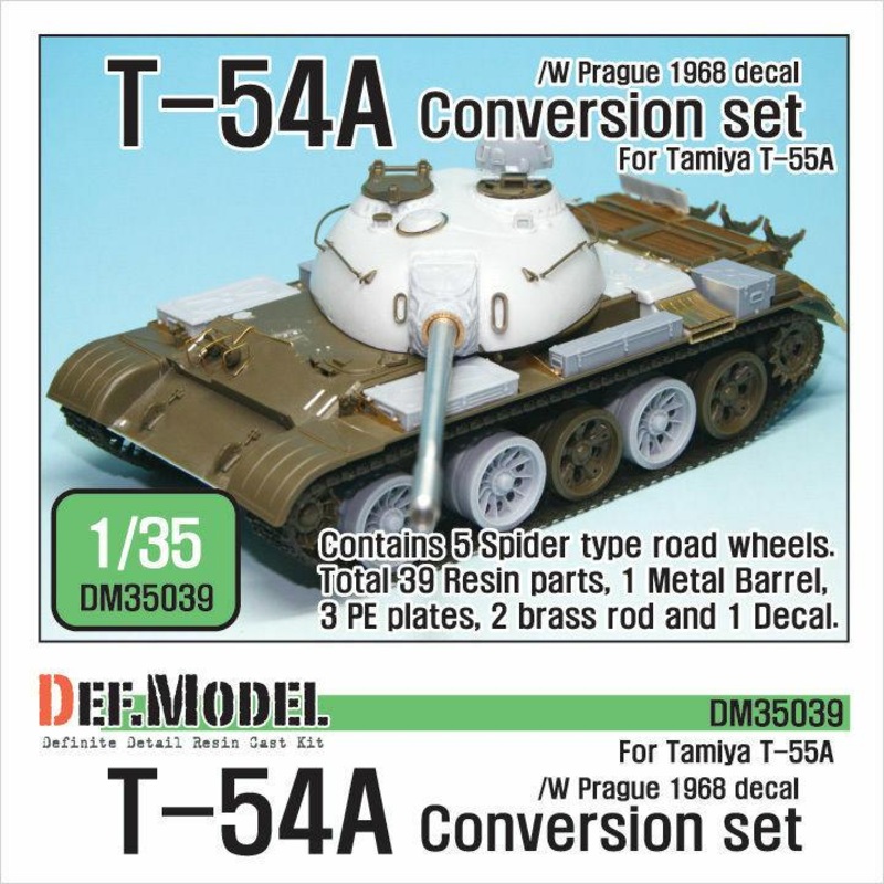 T-54A Conversion set (for Tamiya 1/35)
