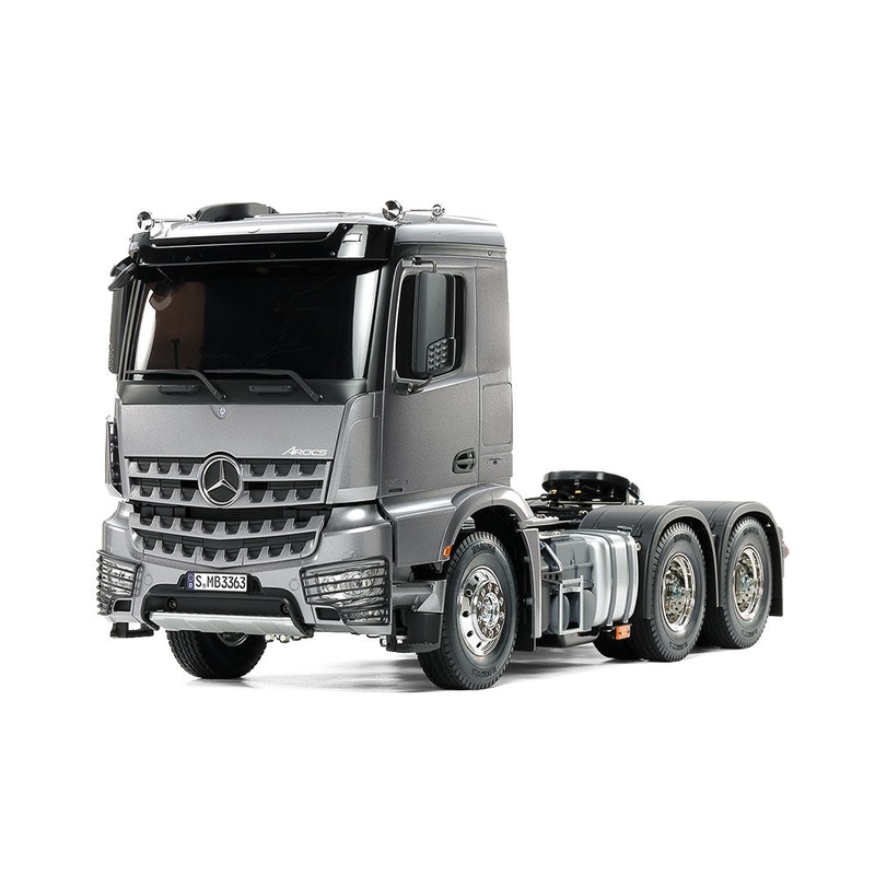 TAMIYA 1/14 R/C Truck Mercedes-Benz Arocs 3363 6×4 ClassicSpace (Light Gun Metal Edition)