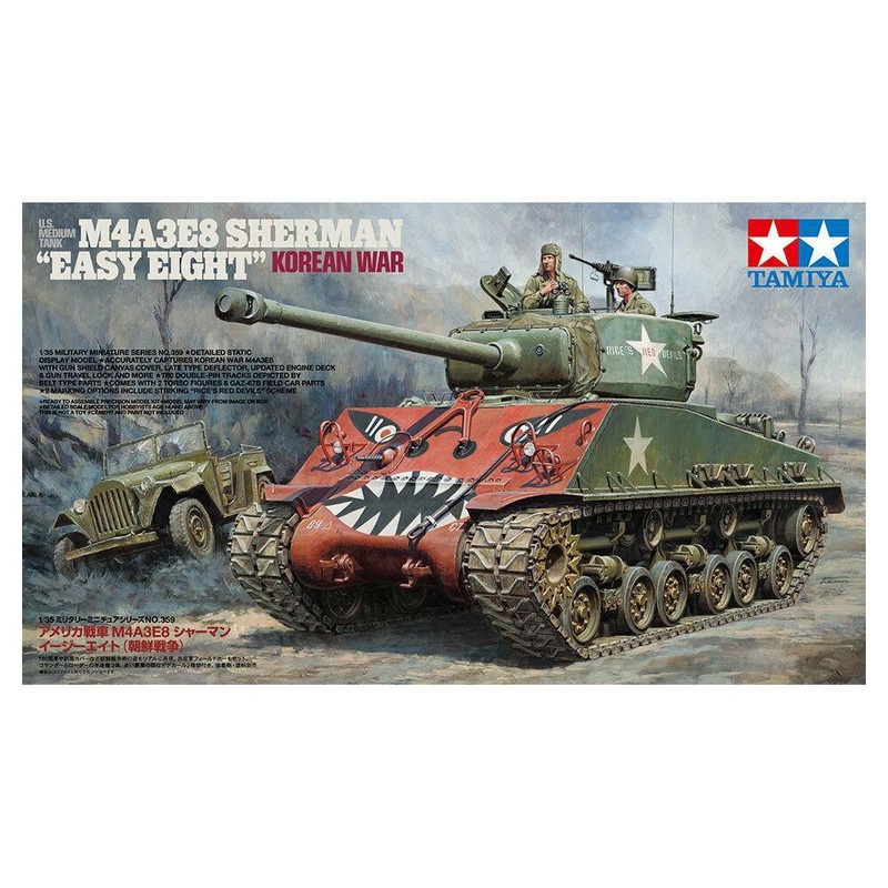 Tamiya 1/35 scale Sherman Easy Eight – Korean War