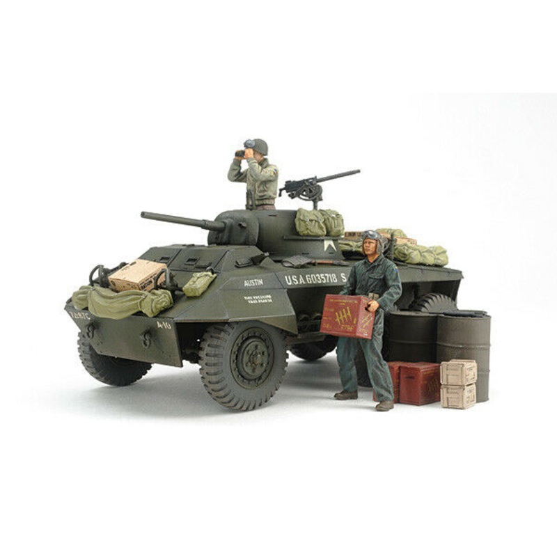 Tamiya 1/35 scale WW2 US M8 COMBAT PATROL SET