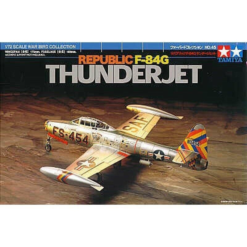 TAMIYA 1/72 AIRCRAFT REPUBLIC F-84G THUNDERJET