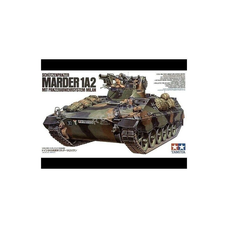 Tamiya 1/35 scale Marder 1A2 tank model kit