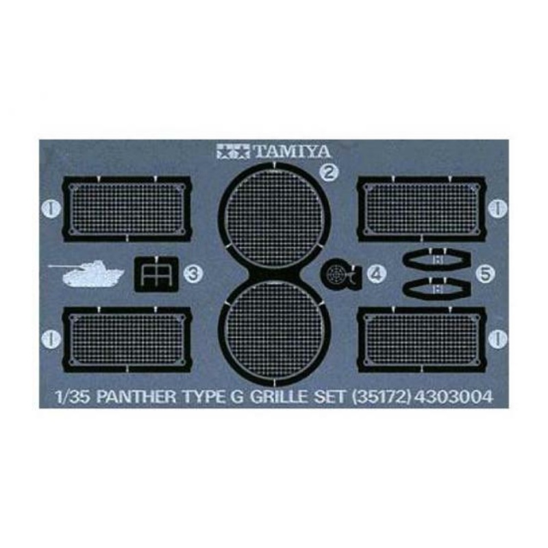 Tamiya 1/35 scale Panther G Photo Etched Grille