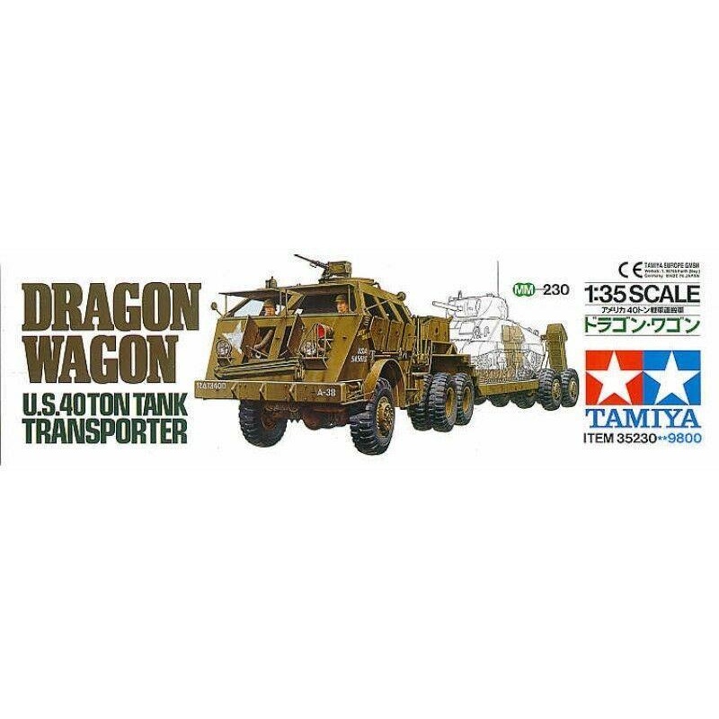 Tamiya 1/35 scale Tank Transporter Dragon Wagon