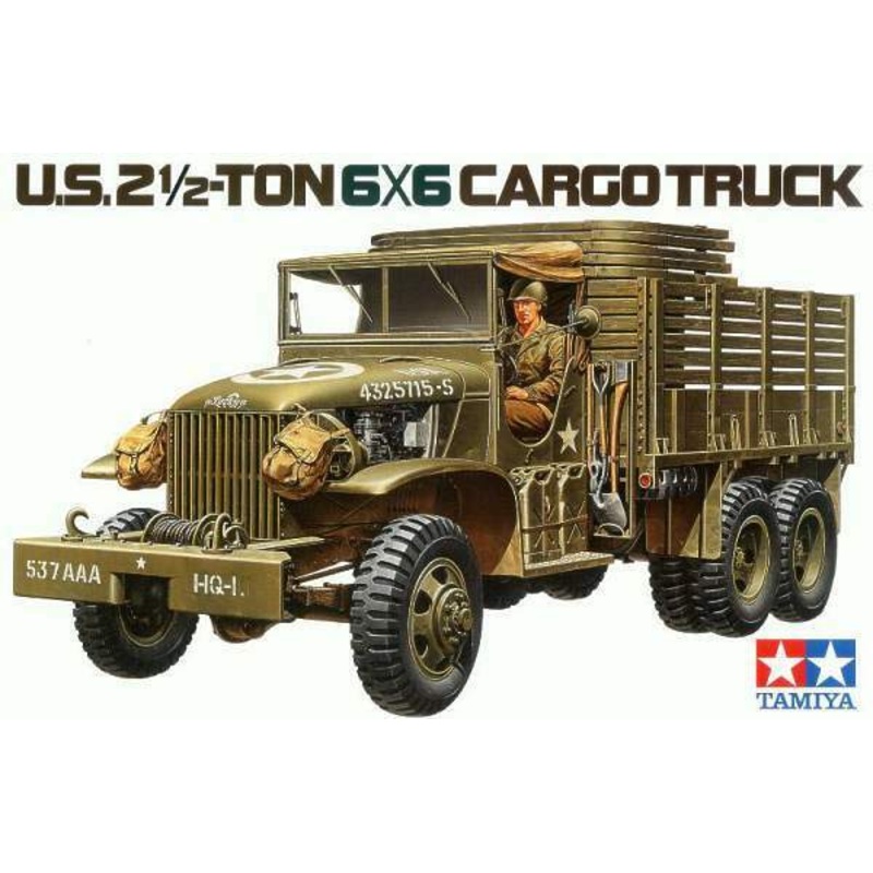 Tamiya 1/35 scale U.S. 2.5-TON 6×6 Cargo Truck