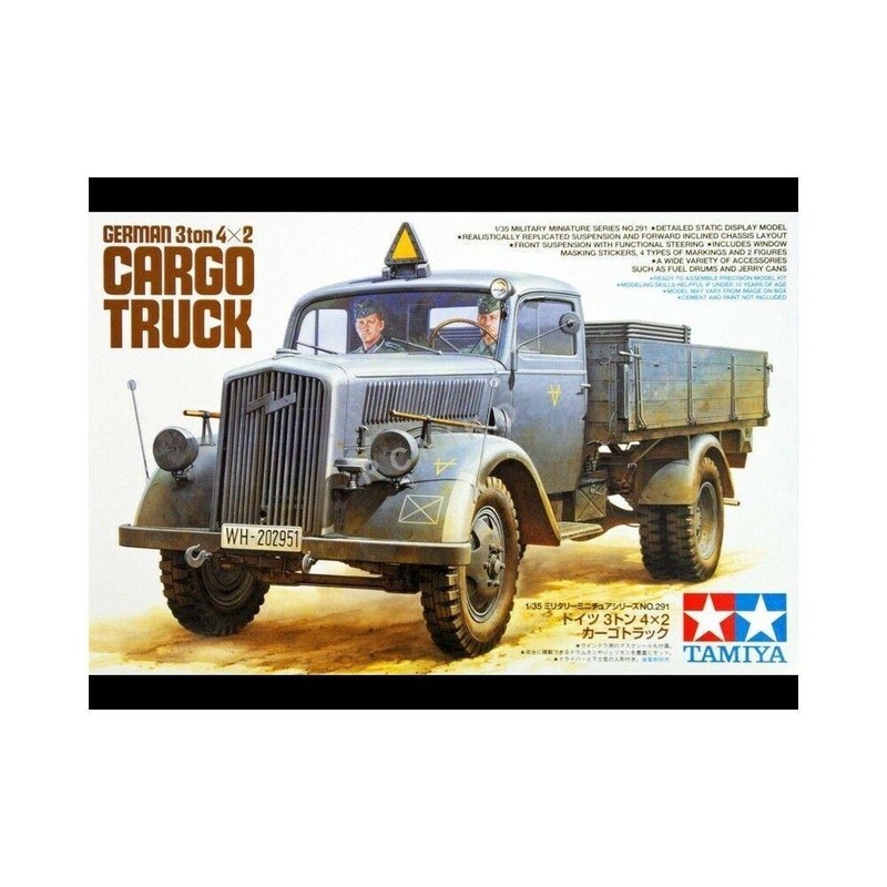 Tamiya 1/35 scale WW2 German 3 Ton 4 x 2 Cargo Truck