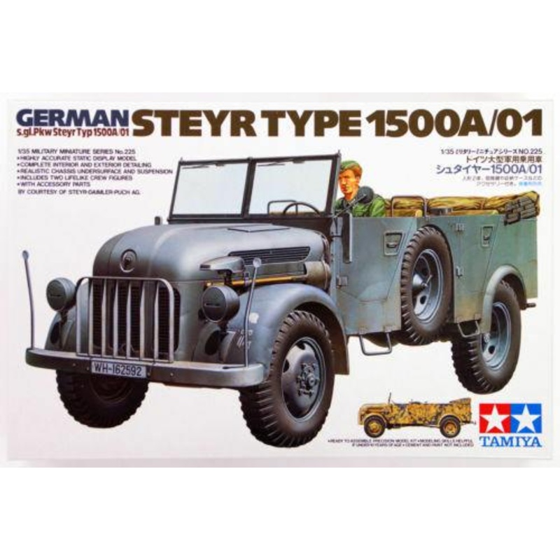 Tamiya 1/35 scale WW2 German Steyr Type 1500A/01