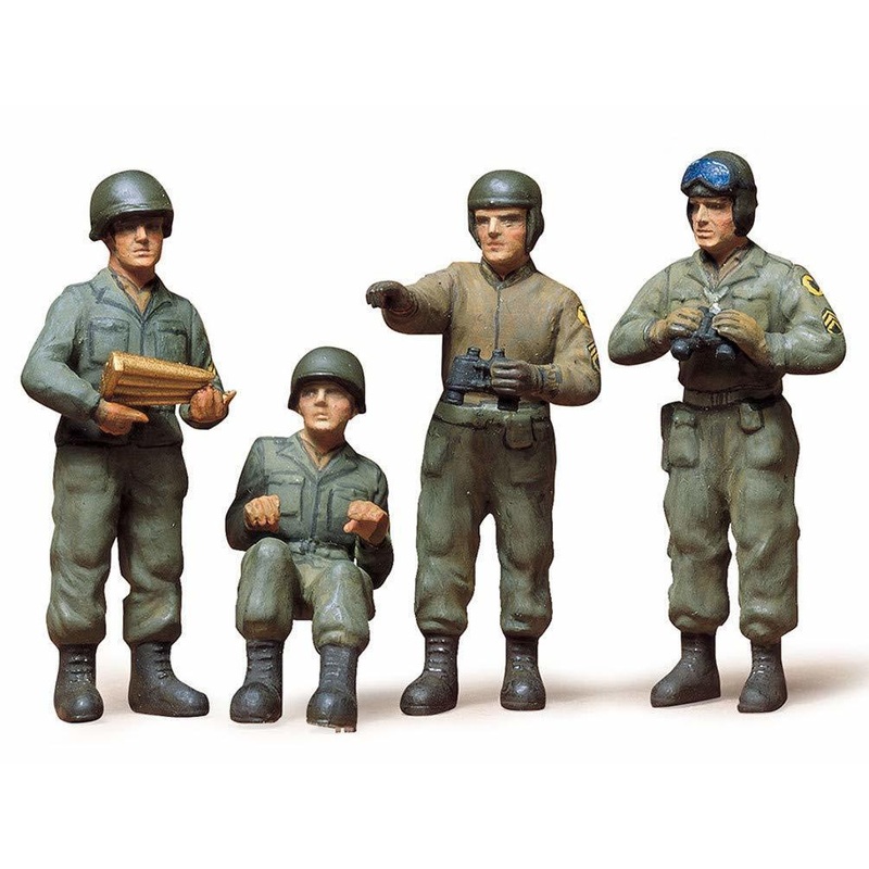 Tamiya 1/35 Scale WW2 US ARMY TANK CREW
