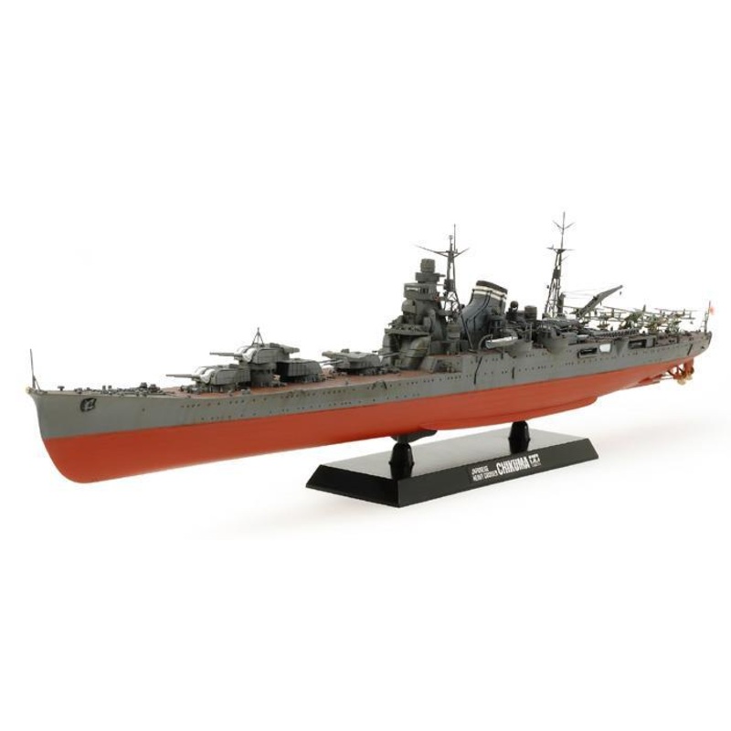 TAMIYA 1/350 SHIPS HEAVY CRUISER CHIKUMA