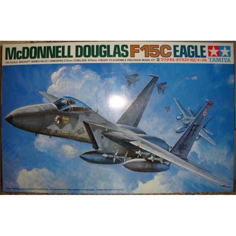 TAMIYA 1/48 AIRCRAFT F-15C EAGLE plane model kit