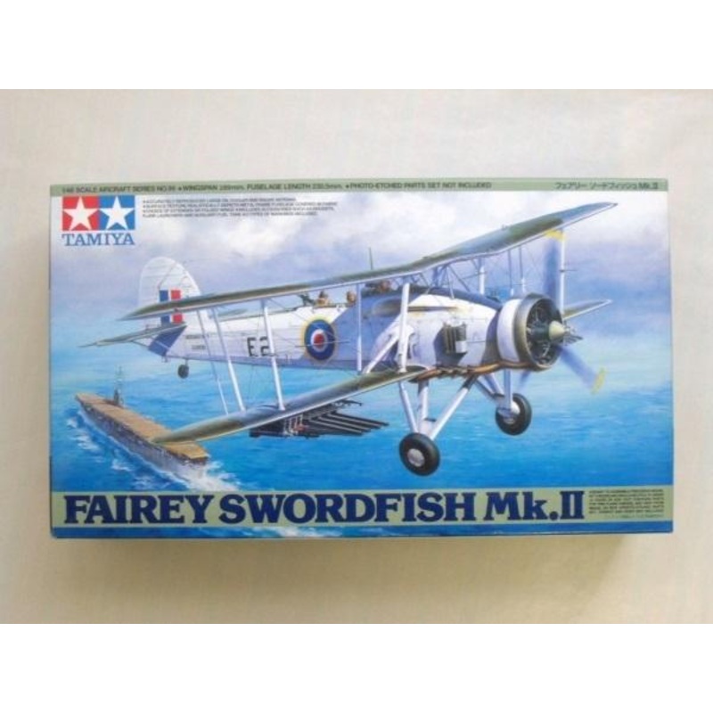 TAMIYA 1/48 AIRCRAFT FAIREY SWORDFISH MKII