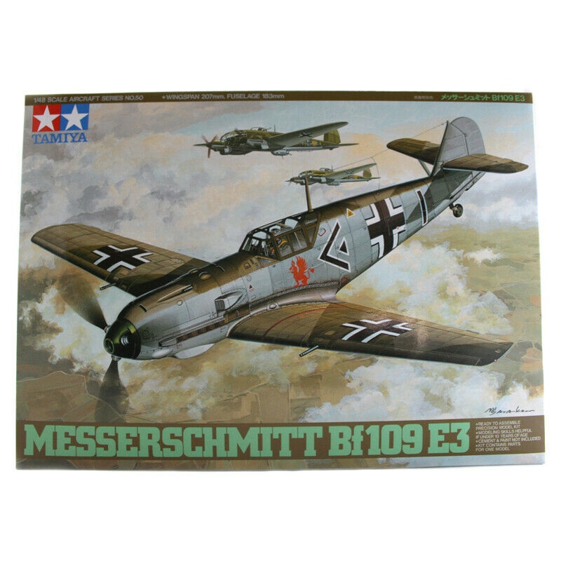 TAMIYA 1/48 AIRCRAFT MESSERSCHMITT BF109 E-3