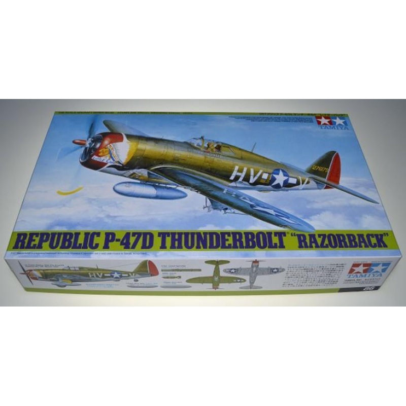 TAMIYA 1/48 AIRCRAFT P-47D THUNDERBOLT ‘RAZORBACK’