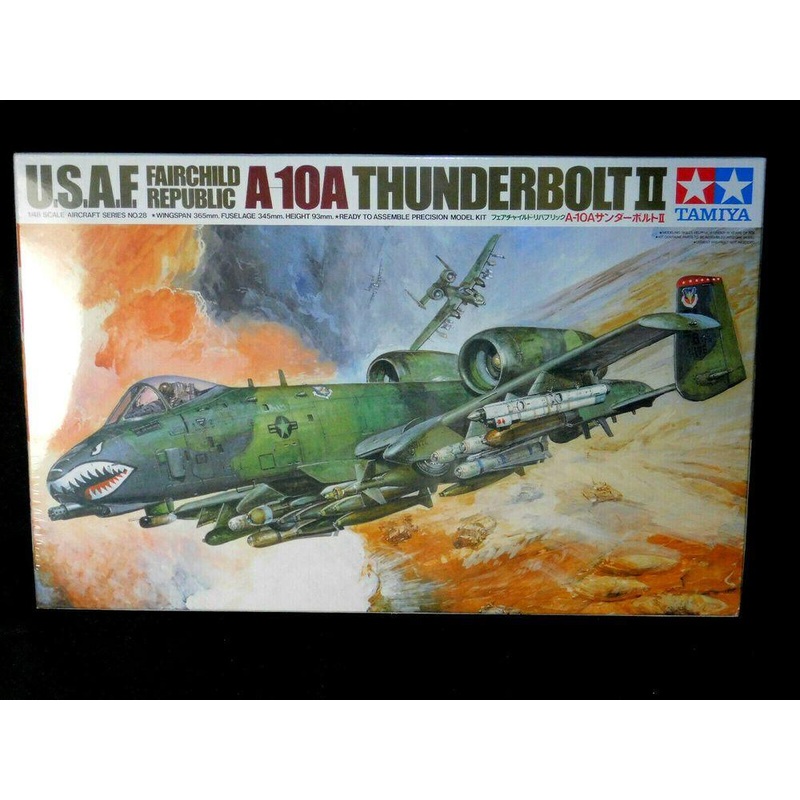 TAMIYA 1/48 AIRCRAFT USAF Fairchild Republic A10A Thunderbolt II plane model kit