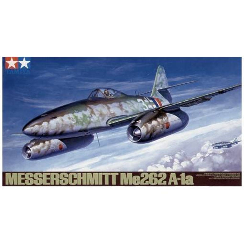 TAMIYA 1/48 AIRCRAFT WW2 German plane Me262 A-1A model kit