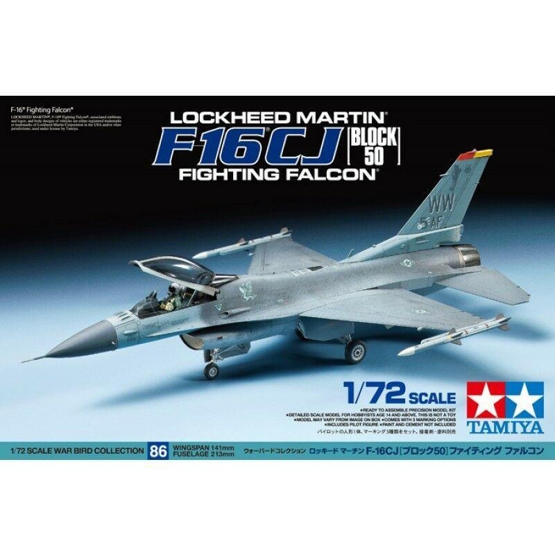 TAMIYA 1/72 AIRCRAFT 1/72 F-16CJ FIGHTING FALCON