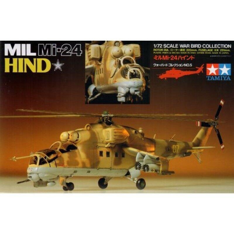 TAMIYA 1/72 AIRCRAFT MIL MI-24 HIND