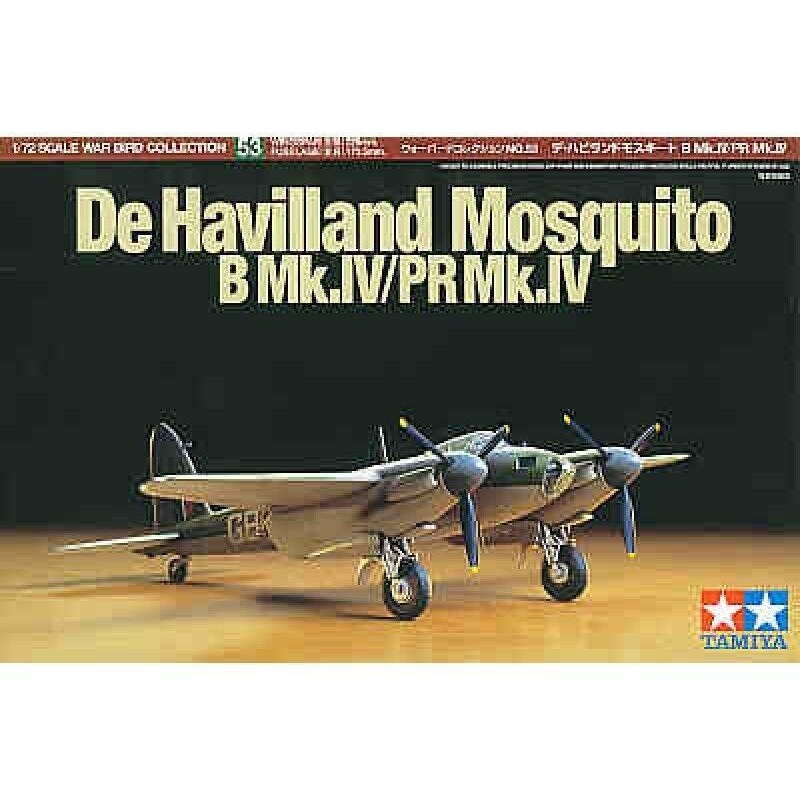 TAMIYA 1/72 AIRCRAFT MOSQUITO B MK1V/PRMK.1V
