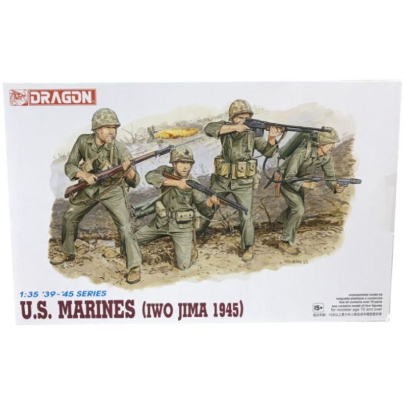 Dragon 1/35 WW2 US Marines (IWO JIMA 1945)
