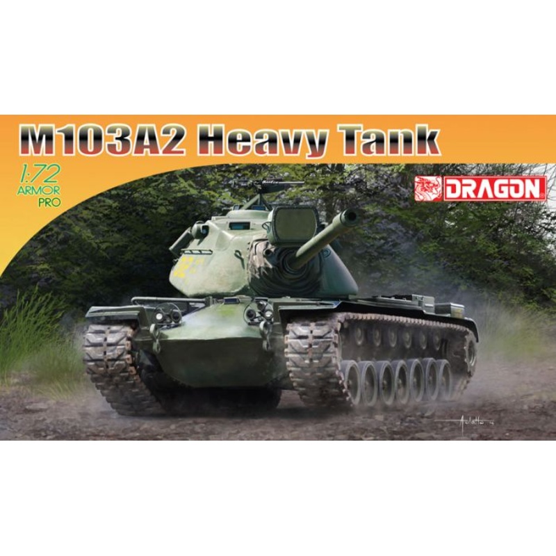 DRAGON D7523 1/72 M103A2 HEAVY TANK