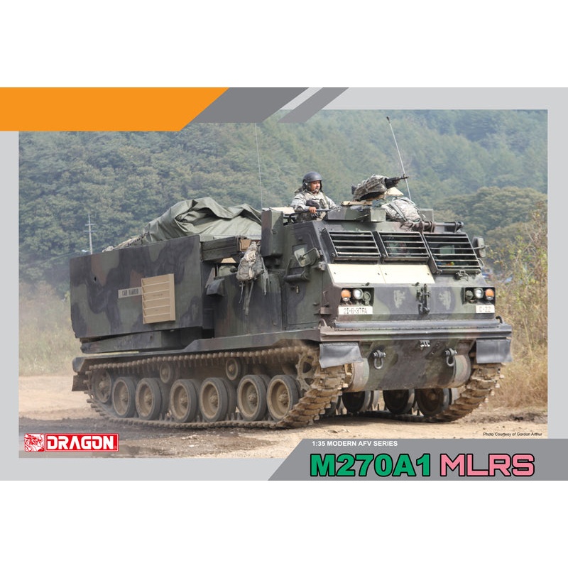 DRAGON WW2 1/35 1/35 M270A1 (MLRS) Multiple Launch Rocket System