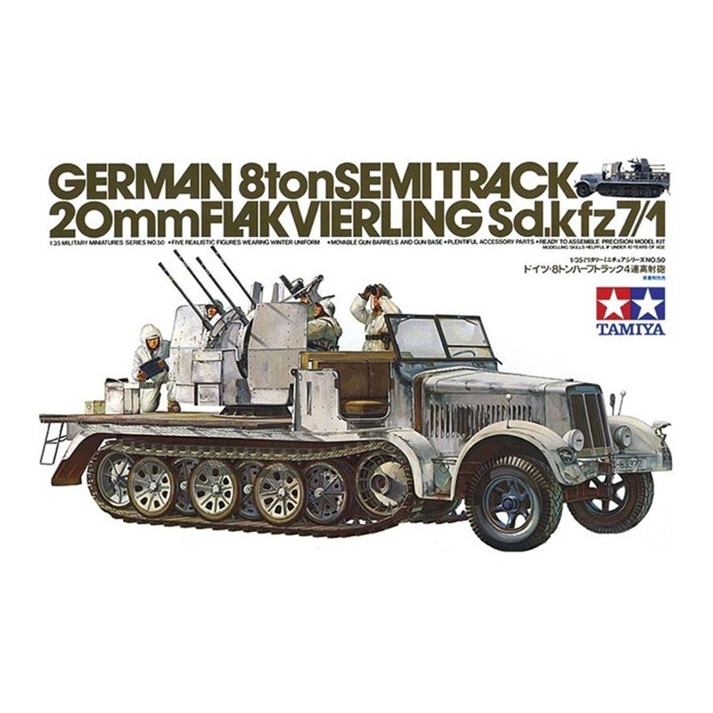 Tamiya 1/35 WW2 GERMAN SD.KFZ. 7/1