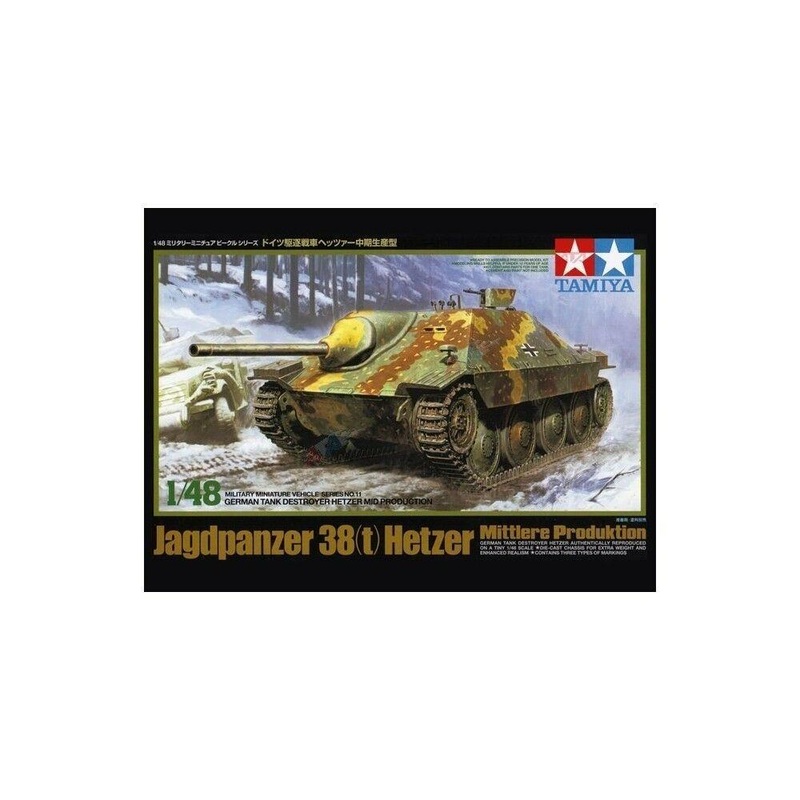 Tamiya 1/48 scale HETZER MID PRODUCTION