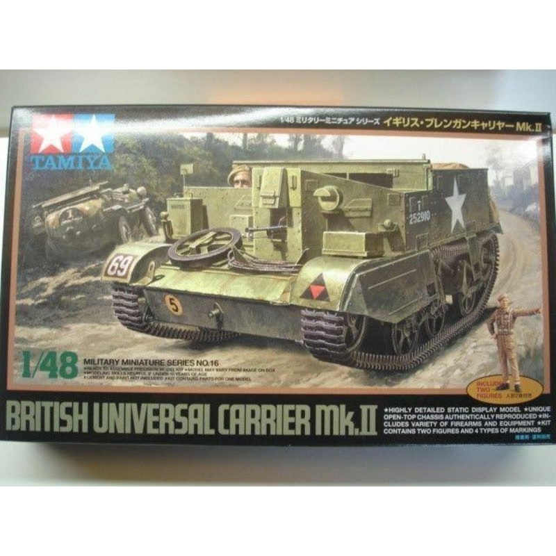 Tamiya 1/48 scale Universal Carrier MKII