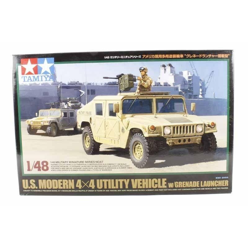 Tamiya 1/48 scale US Modern 4×4 w grenade launcher