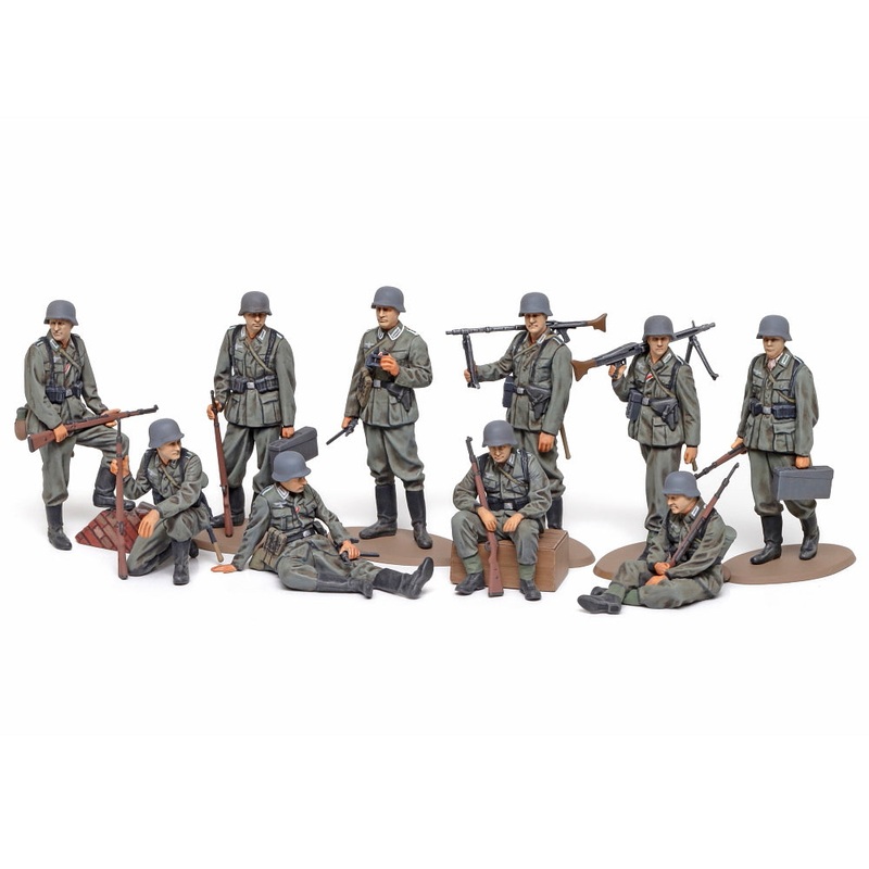 Tamiya 1/48 WW2 WWII WEHERMACHT INFANTRY SET