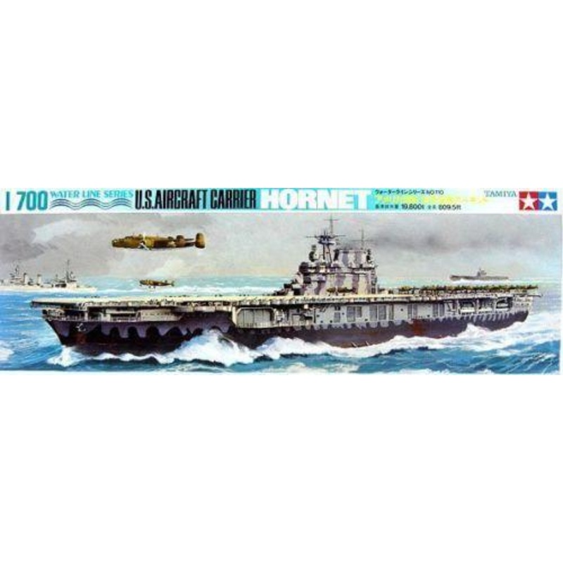 TAMIYA 1/700 SHIPS HORNET AIRCRAFT CARRIER DISC