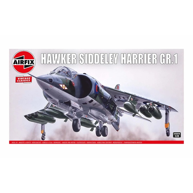 Airfix 1/24 Bae Harrier GR.1/McDonnell-Douglas AV-8A