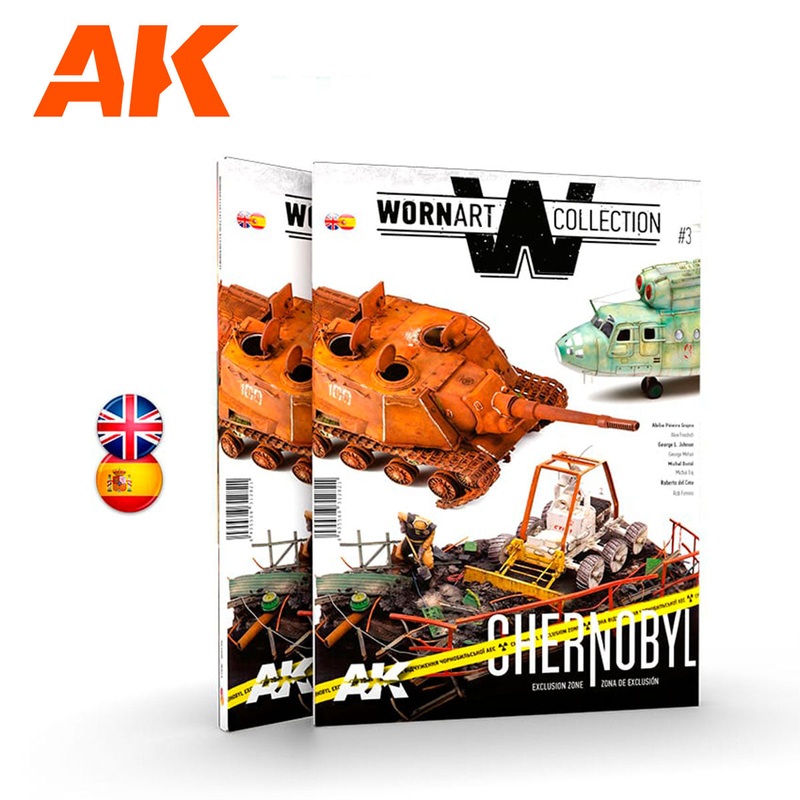 AK Interactive Book – WORN ART COLLECTION #04 CHERNOBYL