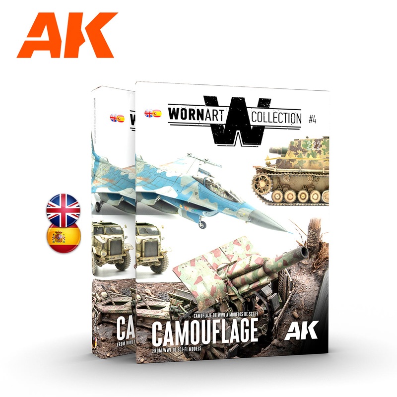 AK Interactive Book – WORN ART COLLECTION #05 CAMOUFLAGE