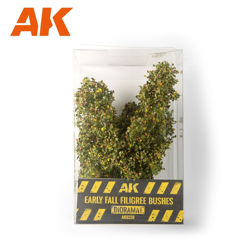 AK Interactive EARLY FALL FILIGREE BUSHES