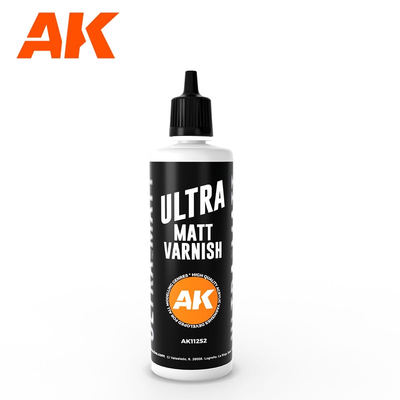 AK Interactive – ULTRA MATT VARNISH 100ml