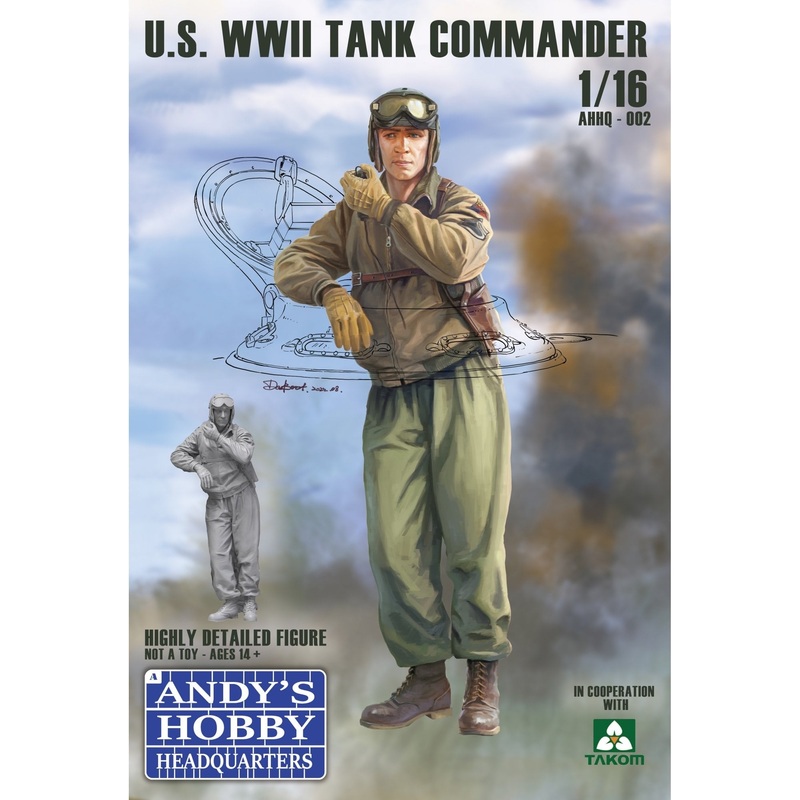 Andy’s Hobby’s 1/16 U.S. WWII Tank Commander