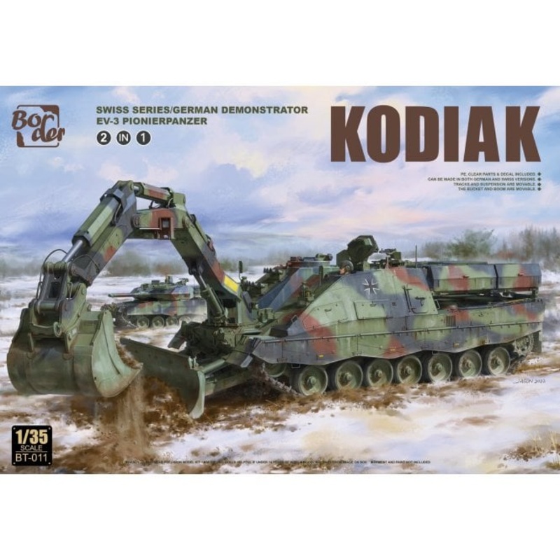 Border Models German1/35 AEV-3 Pionierpanzer Kodiak / Geniepanzer Kodiak