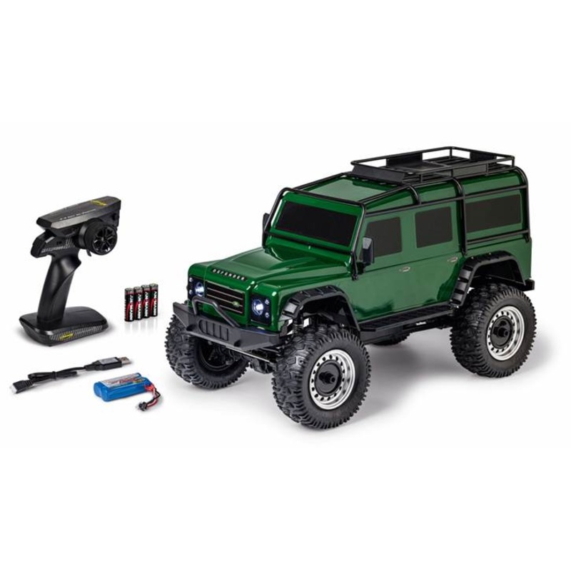 Carson 1:8 Land Rover Defender  British Racing Green RTR (Ready to RUN)