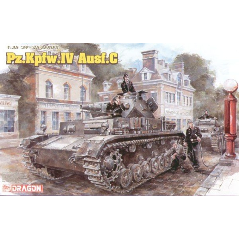 Dragon 1/35 WW2 German Pz.IV Ausf.C tank