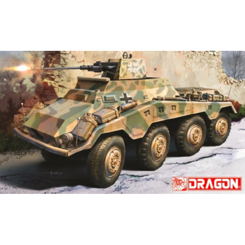 Dragon 1/35 WW2 German SD.KFZ 234/3 W/2CM SCHWEBALAFETTE (2CM)