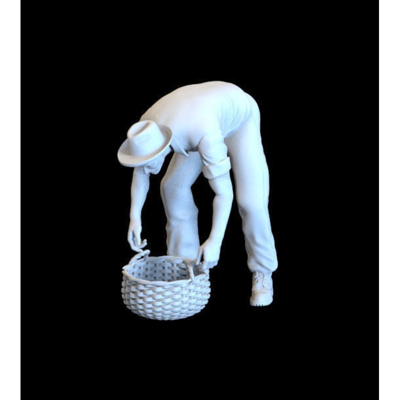 Homefront 1/35 scale 1940’s era man with Basket