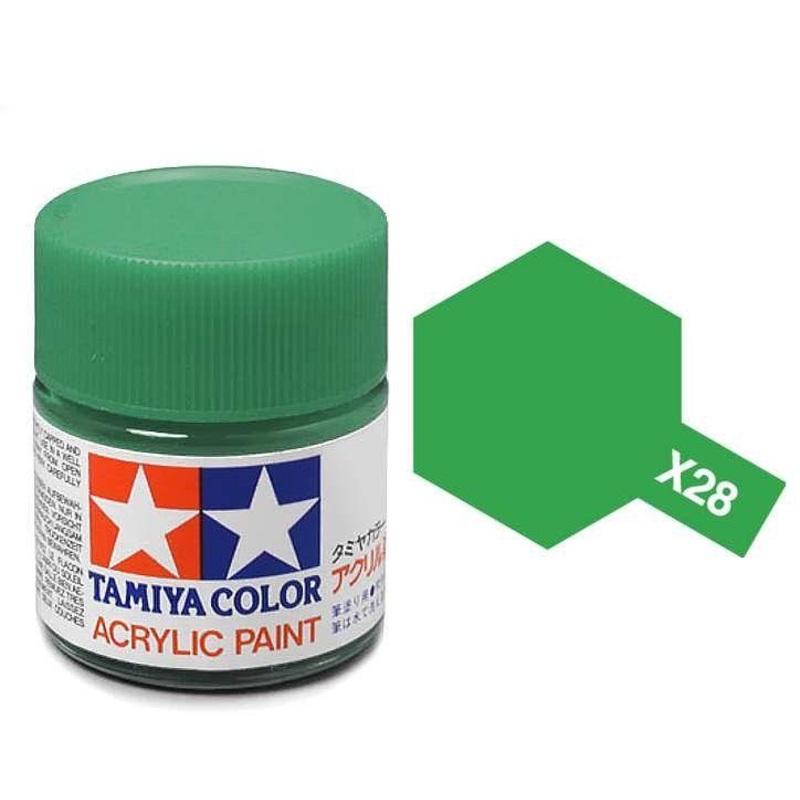 TAMIYA MINI ACRYLIC – ACRYLIC MINI X-28 PARK GREEN